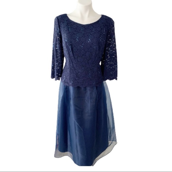 Alex Evenings Dresses & Skirts - Alex Evenings Women's Petite Plus Size Dress NWT